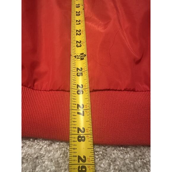 Eddie Bauer Red Nylon Pullover Windbreaker Jacket Men’s XL VTG - Picture 5 of 8